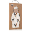 Milkbarn Kids Organic Newborn Gown & Hat Set | Chicken-Barn Chic Boutique