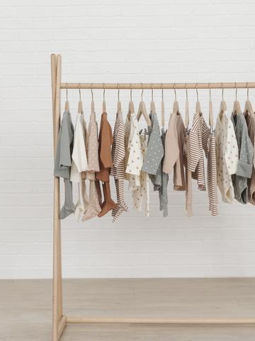 Quincy Mae Spring Summer 2020 Collection on Hanging Rack