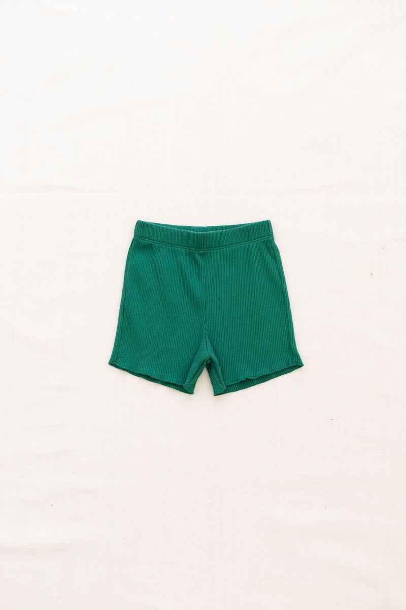 Fin & Vince Biker Shorts - Emerald-Barn Chic Boutique