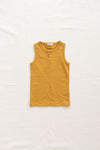 Fin & Vince Button Tank - Goldenrod-Barn Chic Boutique