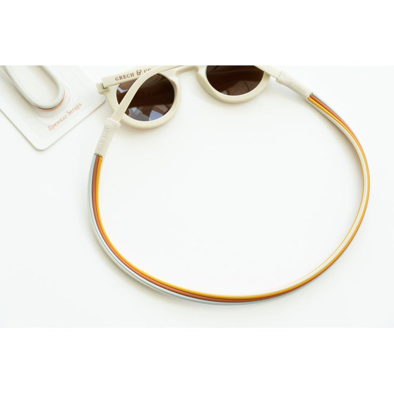 Grech & Co Sunglasses Strap | Golden/Rust/Light Blue-Barn Chic Boutique