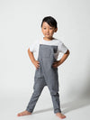 Greige Overalls | Navy Chambray-Barn Chic Boutique