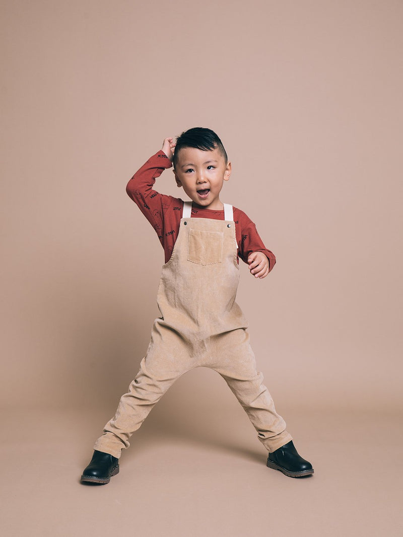 Greige The Overalls | Tan-Barn Chic Boutique