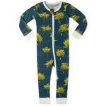 MilkBarn Kids Bamboo Zipper Pajama | Firefly-Barn Chic Boutique