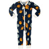 MilkBarn Kids Bamboo Zipper Pajama | Planets-Barn Chic Boutique