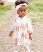 Milkbarn Kids Long Sleeve Dress and Legging Set | Tutu Elephant-Barn Chic Boutique