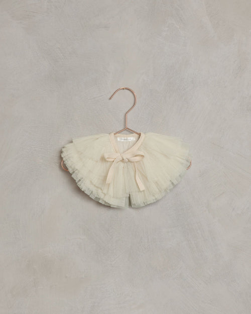 Noralee Ruffle Tulle Collar | Champagne-Barn Chic Boutique