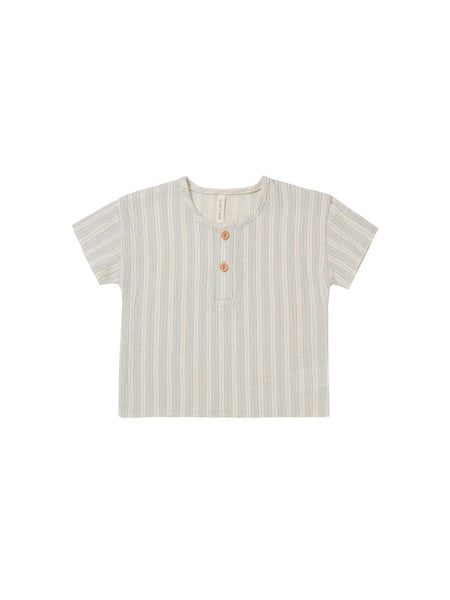 Quincy Mae Pointelle Tee- Ditsy Ocean – Cultivate Family Shop