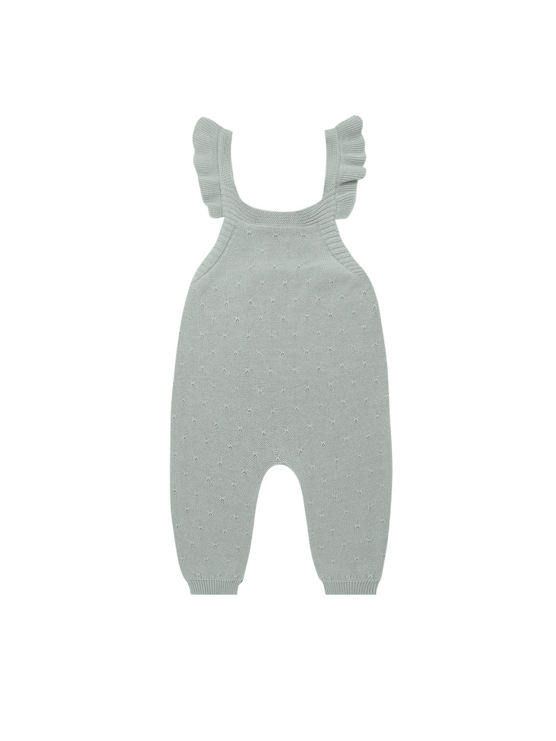 Quincy Mae Pointelle Knit Overalls | Sky-Barn Chic Boutique