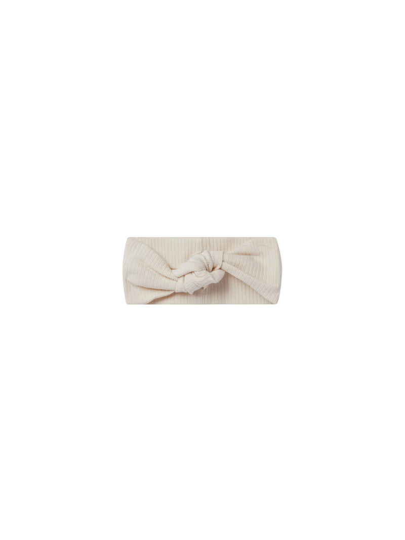 Quincy Mae Ribbed Knotted Headband | Natural-Barn Chic Boutique