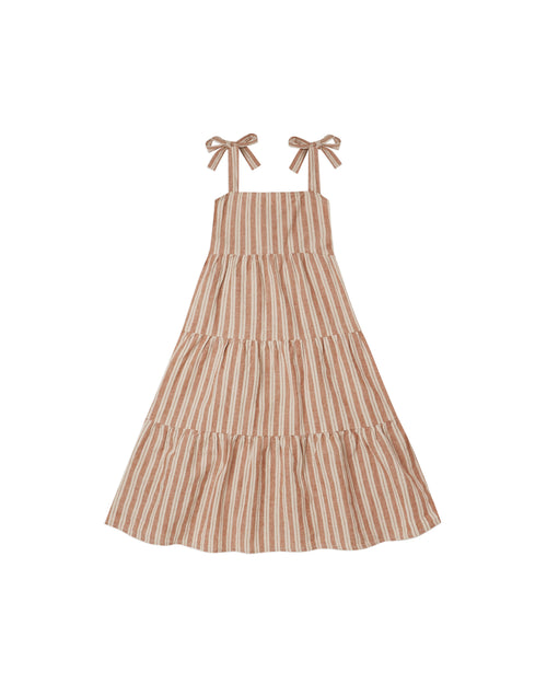 Rylee + Cru Dress | Stone Stripe-Barn Chic Boutique