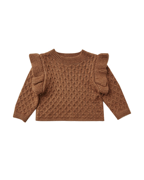 Rylee + Cru La Reina Sweater - Rust-Barn Chic Boutique