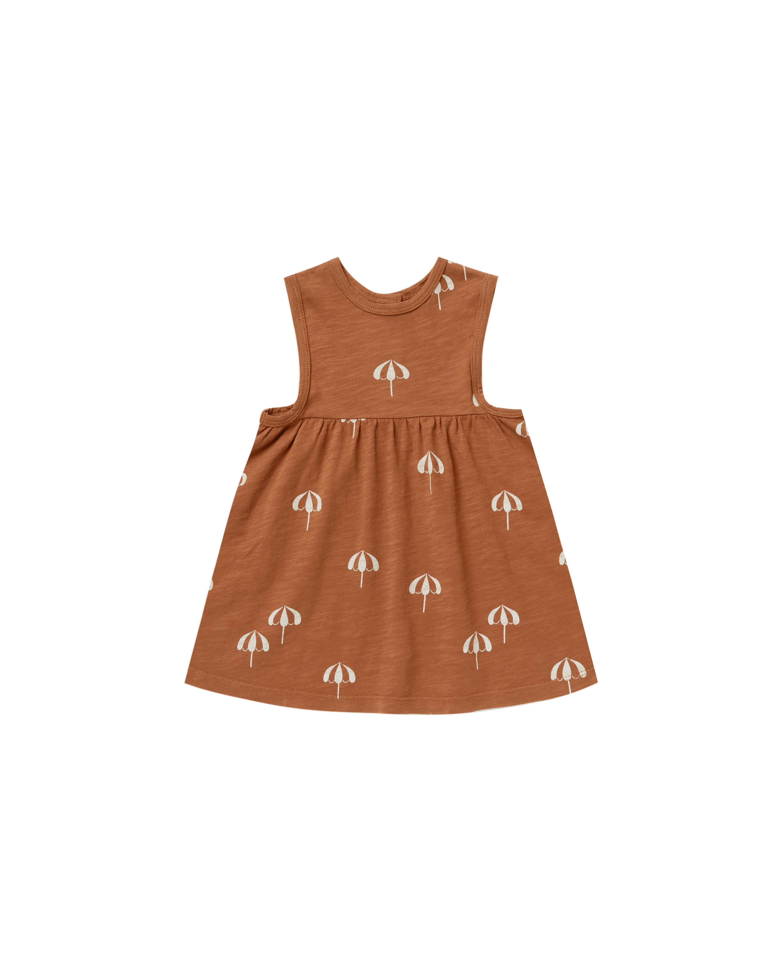 Rylee + Cru Layla Mini Dress | Umbrellas 6-12M