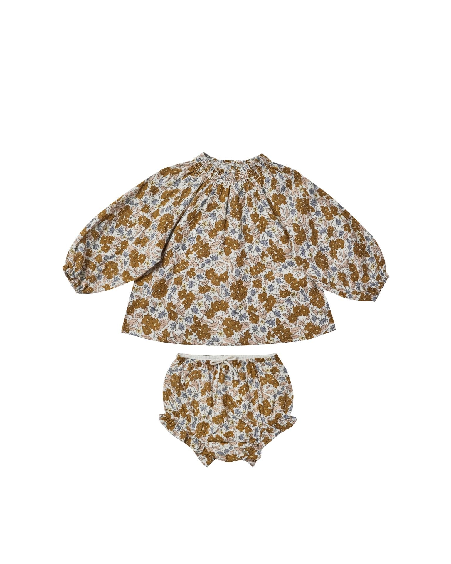 Rylee + Cru baby girl offers floral set 3-6 month