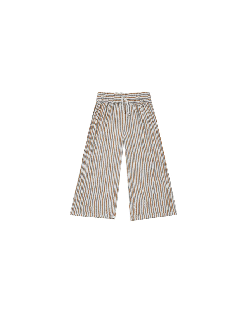 Rylee + Cru Wide Leg Pant | Nautical Stripe-Barn Chic Boutique