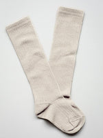 The Simple Folk Ribbed Sock | Oatmeal-Barn Chic Boutique