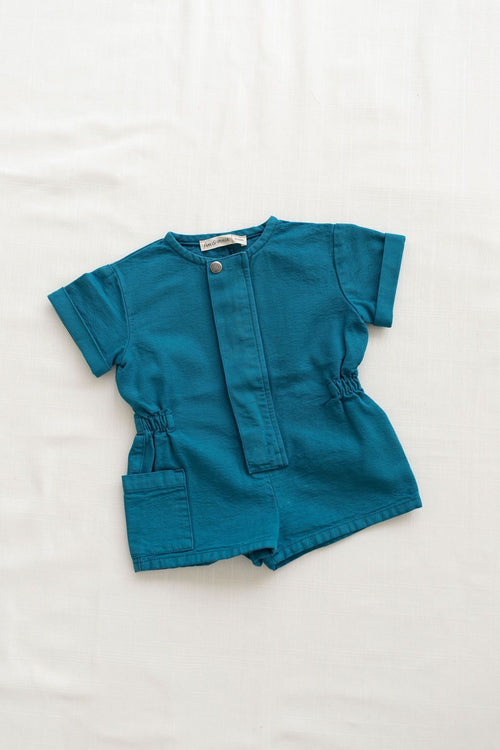 Fin & Vince Short Painter Jumpsuit - Ocean-Barn Chic Boutique