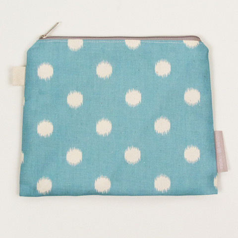 Logan and Lenora Petit Pouch - small waterproof bag in Ikat