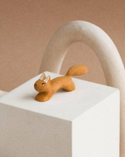 Izvetvey Handmade Wooden Figurine - Squirrel-Barn Chic Boutique