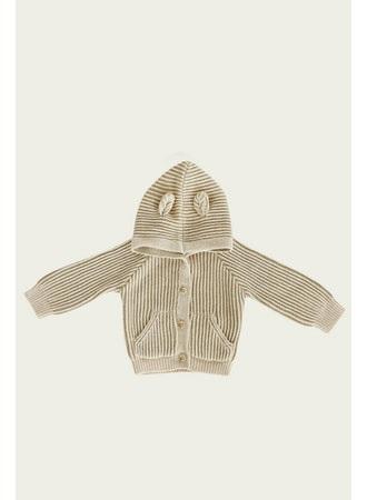 Jamie Kay Bear Cardigan - Olive-Barn Chic Boutique