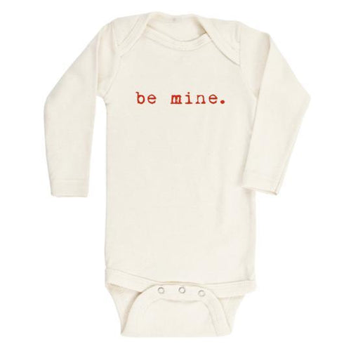 Tenth & Pine Long Sleeve Bodysuit - "Be Mine." (Red)-Barn Chic Boutique